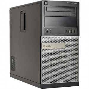 Desktops - Dell Optiplex GX9020 -  Intel 4th Gen Core i5 3.2GHz - Tower - 8Gb 256Gb SSD